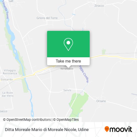 Ditta Moreale Mario di Moreale Nicole map