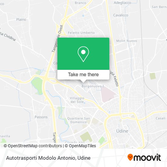 Autotrasporti Modolo Antonio map
