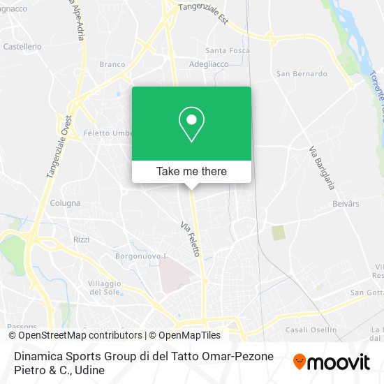 Dinamica Sports Group di del Tatto Omar-Pezone Pietro & C. map