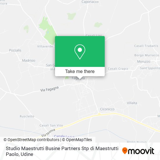 Studio Maestrutti Busine Partners Stp di Maestrutti Paolo map