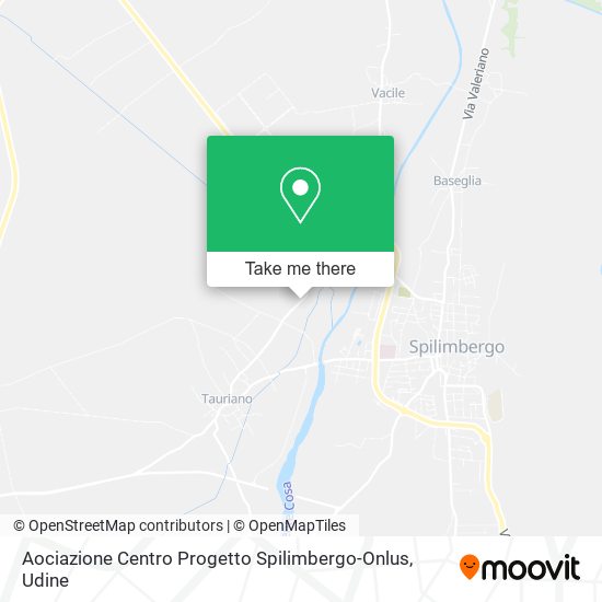 Aociazione Centro Progetto Spilimbergo-Onlus map