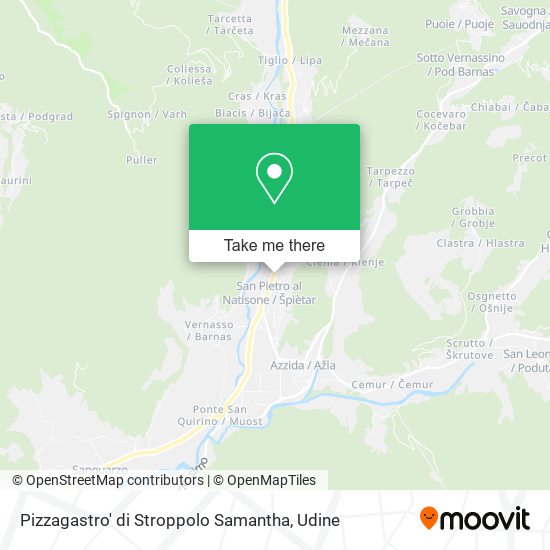 Pizzagastro' di Stroppolo Samantha map