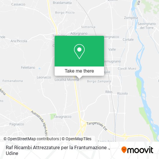 Raf Ricambi Attrezzature per la Frantumazione . map