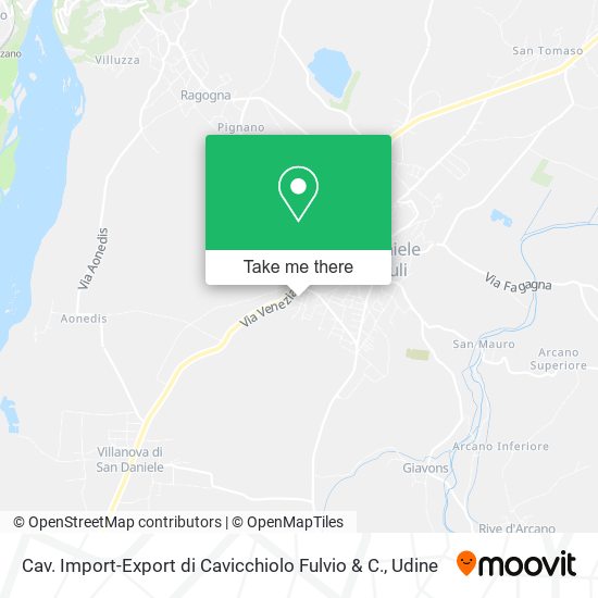 Cav. Import-Export di Cavicchiolo Fulvio & C. map