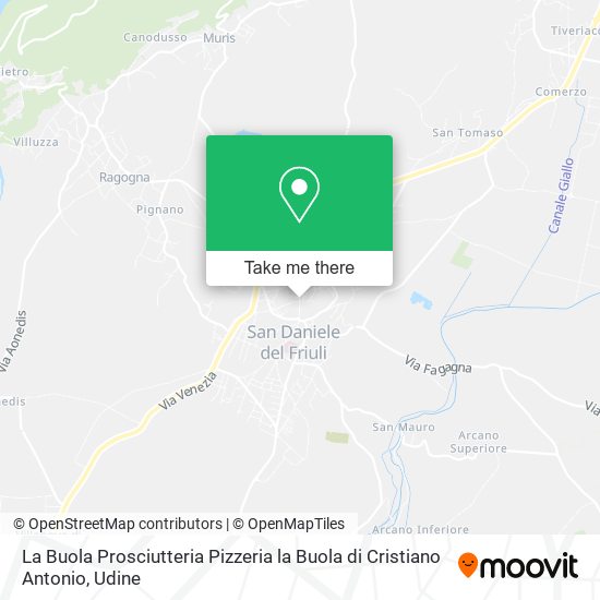 La Buola Prosciutteria Pizzeria la Buola di Cristiano Antonio map