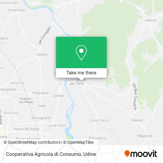 Cooperativa Agricola di Consumo map