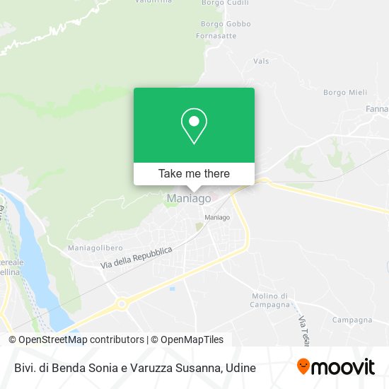 Bivi. di Benda Sonia e Varuzza Susanna map