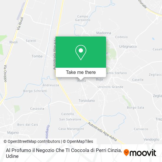 Al Profumo il Negozio Che TI Coccola di Perri Cinzia map