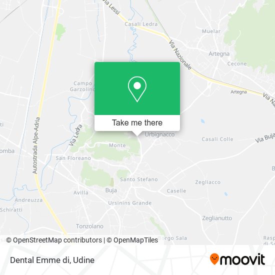 Dental Emme di map