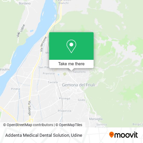 Addenta Medical Dental Solution map