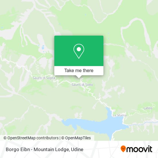 Borgo Eibn - Mountain Lodge map