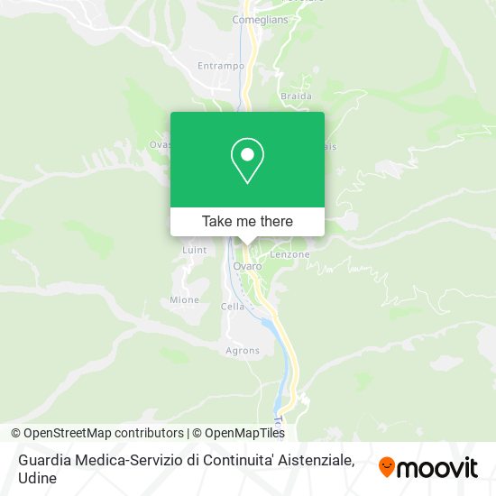 Guardia Medica-Servizio di Continuita' Aistenziale map