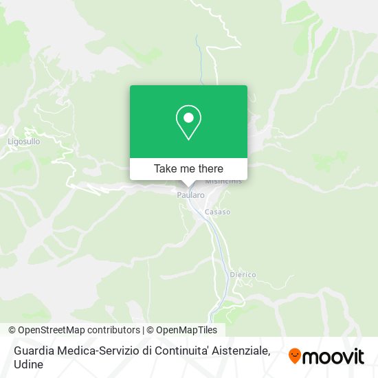 Guardia Medica-Servizio di Continuita' Aistenziale map