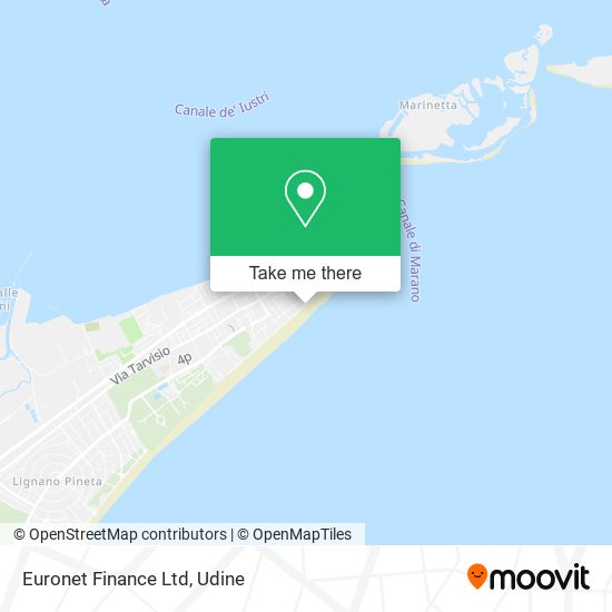 Euronet Finance Ltd map