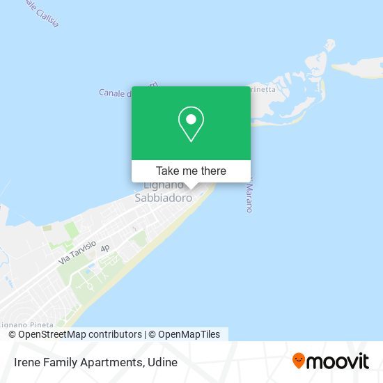 Irene Family Apartments map