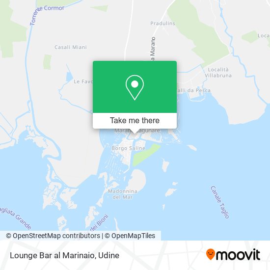 Lounge Bar al Marinaio map