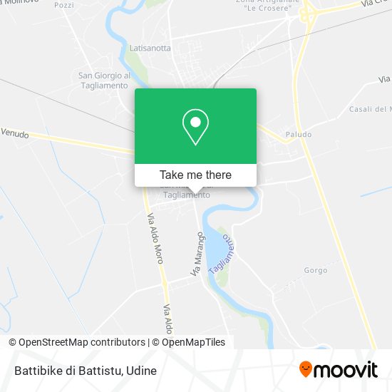 Battibike di Battistu map