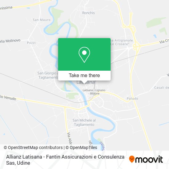 Allianz Latisana - Fantin Assicurazioni e Consulenza Sas map