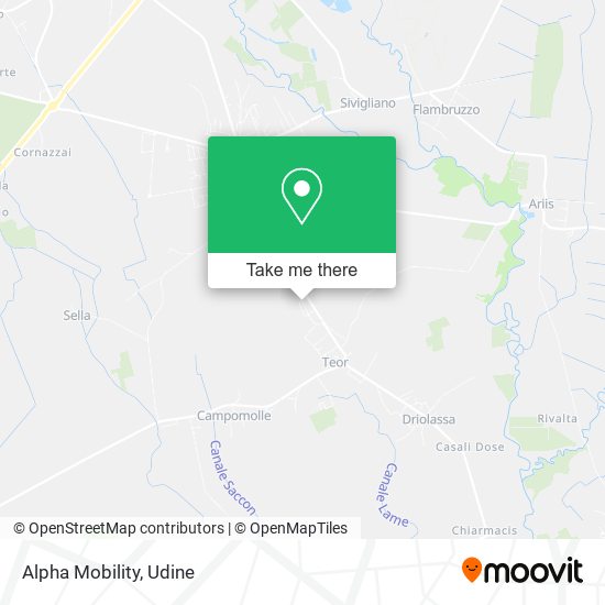 Alpha Mobility map