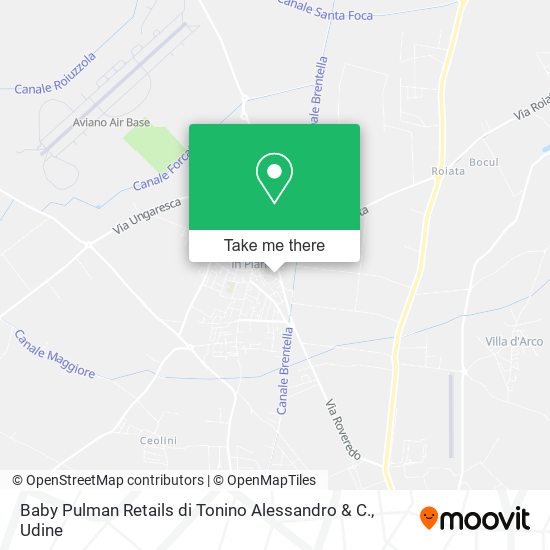Baby Pulman Retails di Tonino Alessandro & C. map