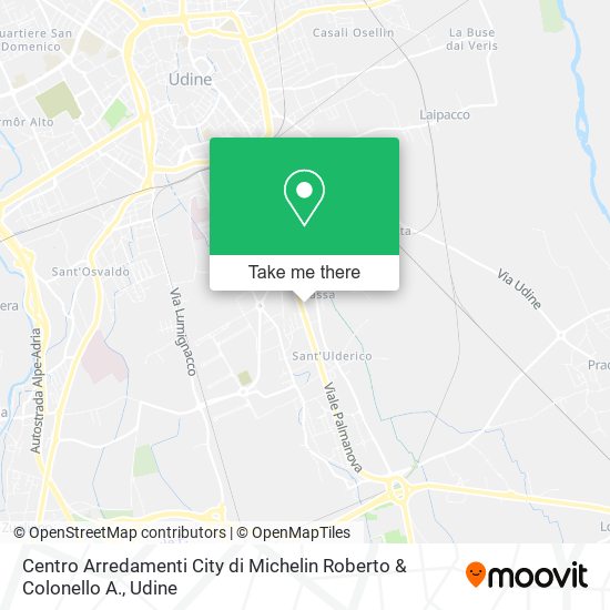 Centro Arredamenti City di Michelin Roberto & Colonello A. map