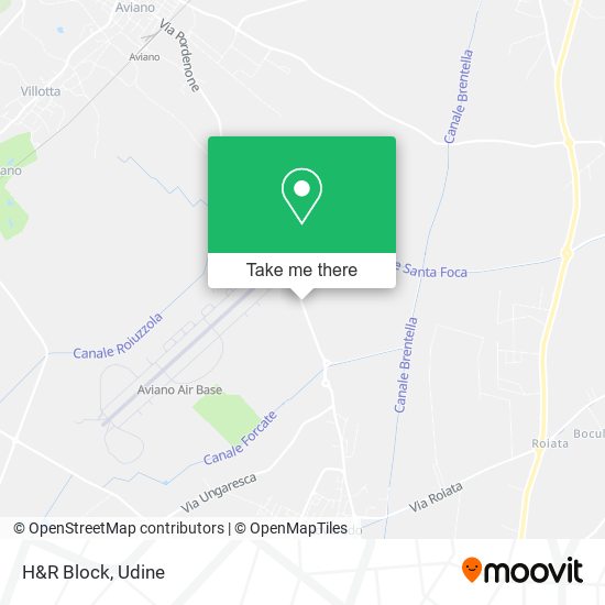 H&R Block map