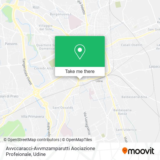 Avvccaracci-Avvmzamparutti Aociazione Profeionale map