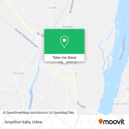 Amplifon Italia map