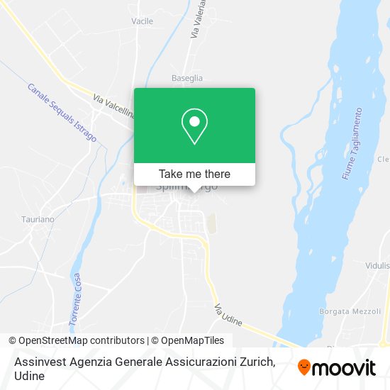 Assinvest Agenzia Generale Assicurazioni Zurich map