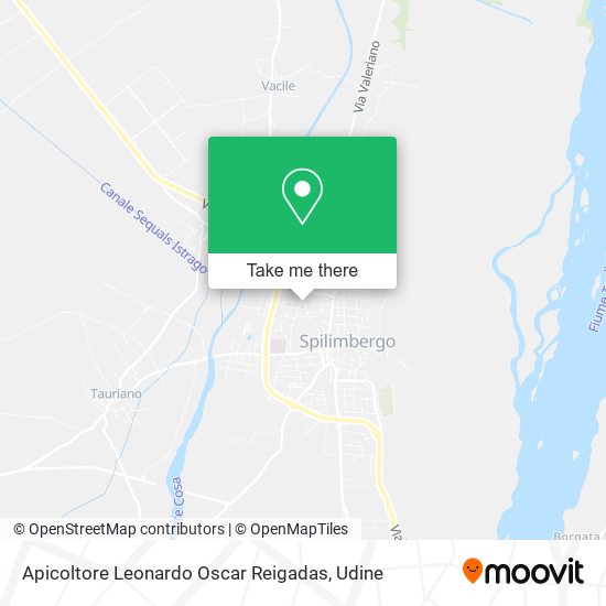 Apicoltore Leonardo Oscar Reigadas map