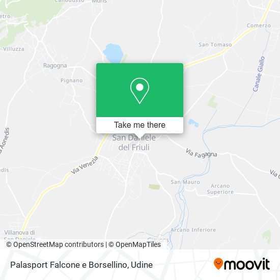Palasport Falcone e Borsellino map