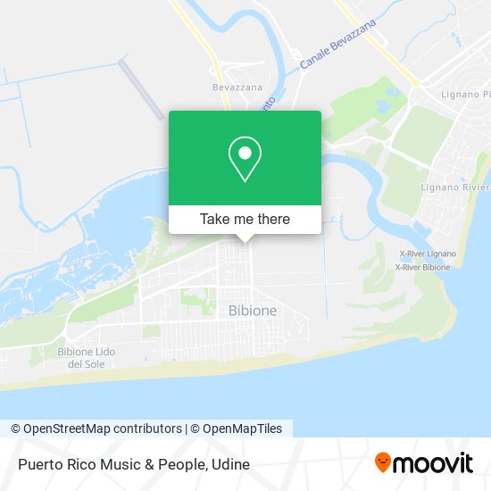 Puerto Rico Music & People map