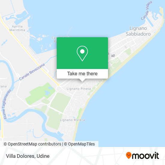 Villa Dolores map