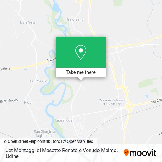 Jet Montaggi di Masatto Renato e Venudo Maimo map