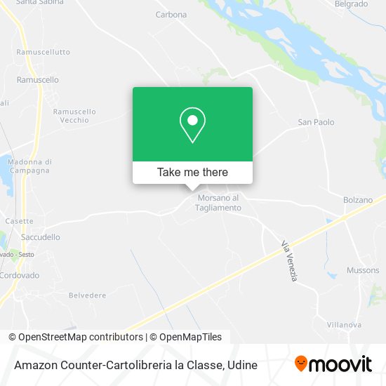 Amazon Counter-Cartolibreria la Classe map