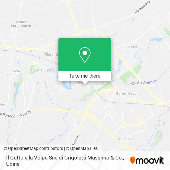 Il Gatto e la Volpe Snc di Grigoletti Massimo & Co. map