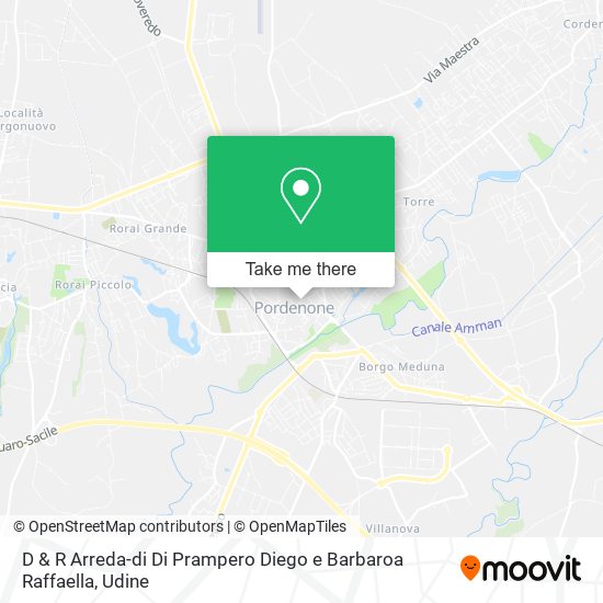 How to get to D & R Arredadi Di Prampero Diego e Barbaroa Raffaella in