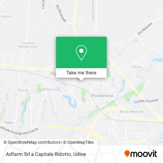 Adfarm Srl a Capitale Ridotto map