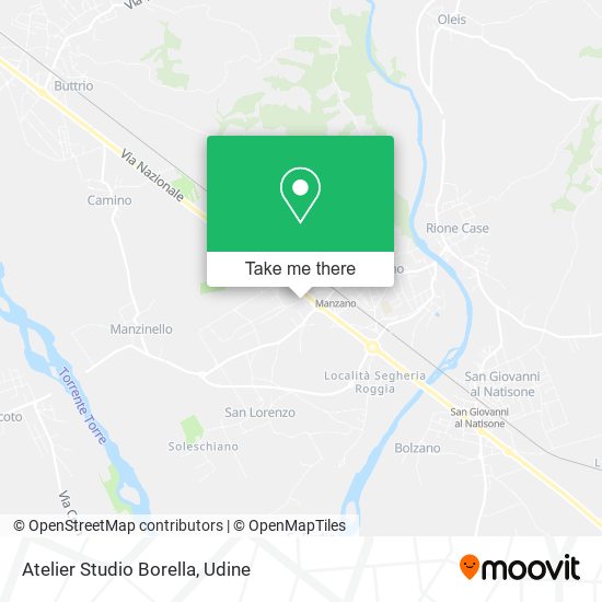 Atelier Studio Borella map