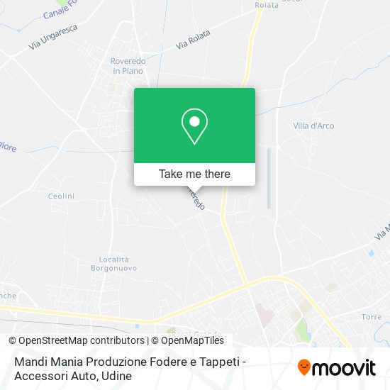 Mandi Mania Produzione Fodere e Tappeti - Accessori Auto map