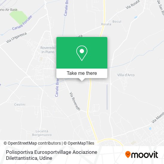 Polisportiva Eurosportvillage Aociazione Dilettantistica map