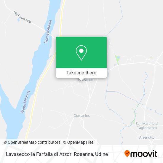 Lavasecco la Farfalla di Atzori Rosanna map