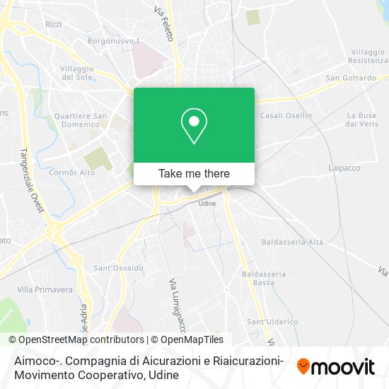 Aimoco-. Compagnia di Aicurazioni e Riaicurazioni-Movimento Cooperativo map