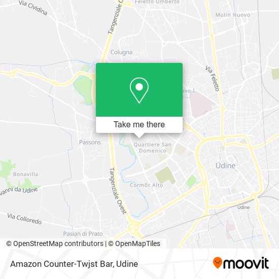 Amazon Counter-Twjst Bar map