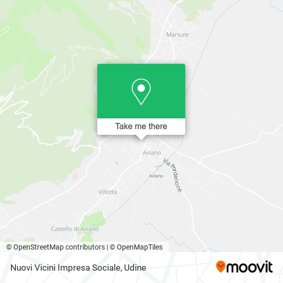 Nuovi Vicini Impresa Sociale map