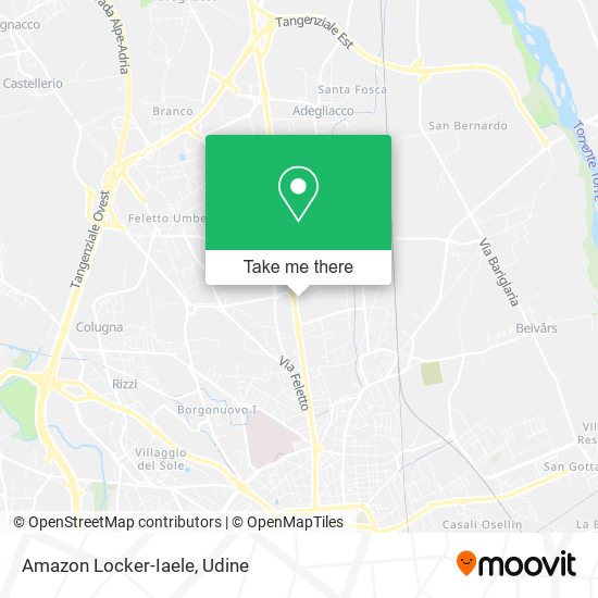 Amazon Locker-Iaele map