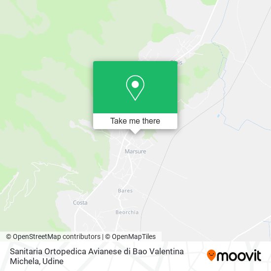 Sanitaria Ortopedica Avianese di Bao Valentina Michela map