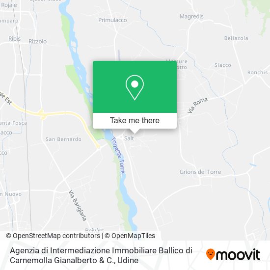 Agenzia di Intermediazione Immobiliare Ballico di Carnemolla Gianalberto & C. map