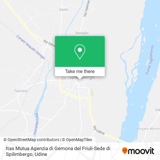 Itas Mutua Agenzia di Gemona del Friuli-Sede di Spilimbergo map