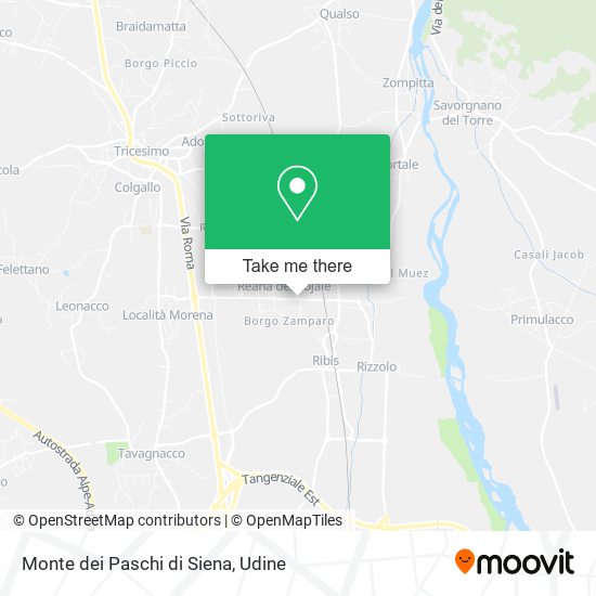 Monte dei Paschi di Siena map